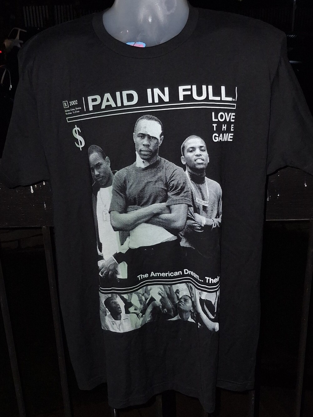 NWOT PAID IN FULL Love The Game T Shirt Size XL